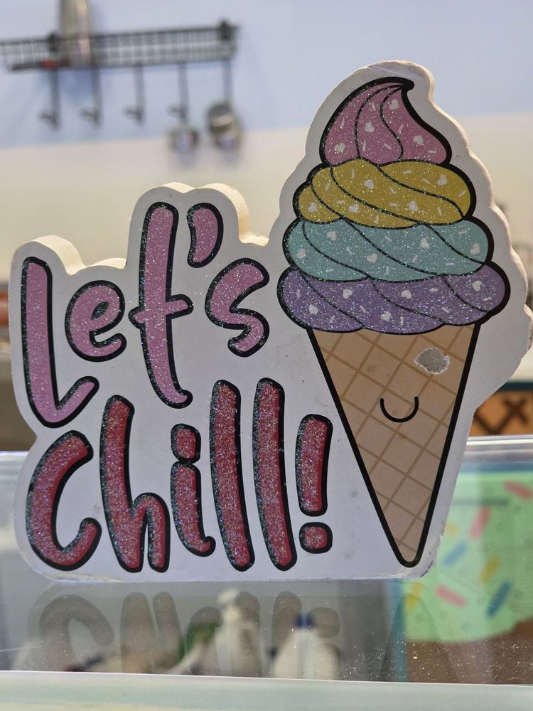 Sweet P's Ice Cream Logo