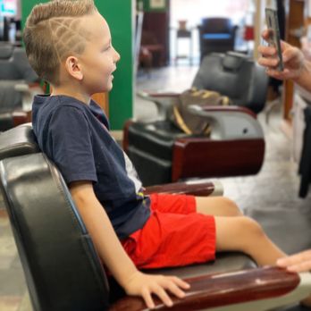 Goldstar Barbershop - saw this on their Instagram and he had to have it as well - Barbers Near Me - Visalia, California Goldstar Barbershop - saw this on their Instagram and he had to have it as well - Barbers Near Me - Visalia, California