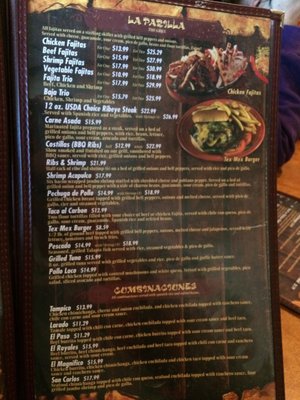 Menu photo 6 Sombreros Mexican Restaurant Walker, LA