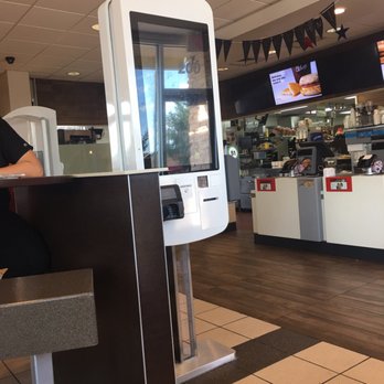 McDonald's - If you don't want to wait in line, order with this!  First I've seen in a McDonalds! - Burgers Near Me - Canyon, Texas