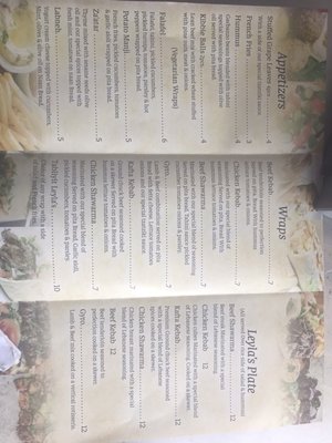 Menu photo 6 Leyla's Kitchen Austin, TX