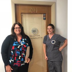 MedWell Health and Wellness Centers - Nurse Practitioner Wendy Lunny and Patient Care Specialist Nicole representing our Lowell office!