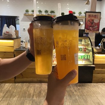 Moon Flower House - Jasmine Fruity Tea & Mango Fruity Tea - Burgers Near Me - Boston, Massachusetts Moon Flower House - Jasmine Fruity Tea & Mango Fruity Tea - Burgers Near Me - Boston, Massachusetts