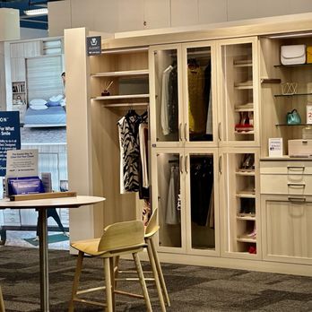 The Container Store - The design area for organizing closets. - Home Organization Near Me - Rockville, Maryland