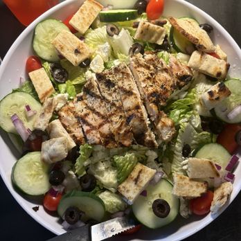 HopnWich - Greek Salad with grilled chicken - Beer Bar Near Me - Conway, South Carolina