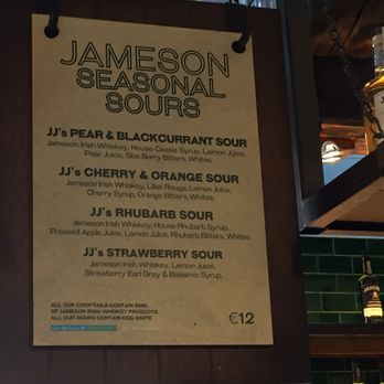 Jameson Distillery Bow St - Try their sour drinks - Museums Near Me - Dublin, D
