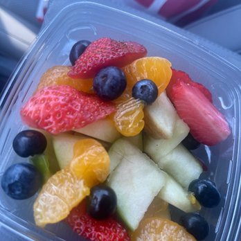 Chick-fil-A - ows a plastic container filled with fruit - Fast Food Near Me - Howell, New Jersey