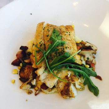 Hemenway's Restaurant - Pan seared cod with pork belly amazing - Seafood Near Me - Providence, Rhode Island