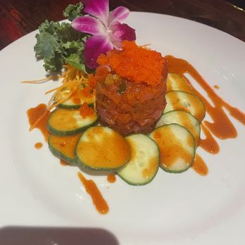 Moon Thai & Japanese - Tuna Tartare - Sushi Bars Near Me - Kendall, Florida