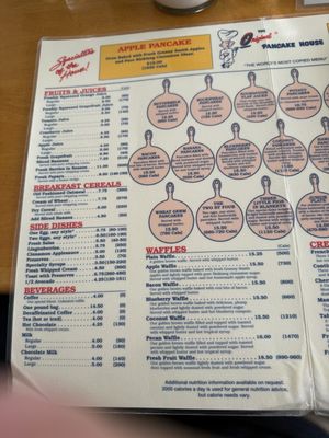 Menu photo 6 The Original Pancake House Portland, OR Menu photo 6 The Original Pancake House Portland, OR