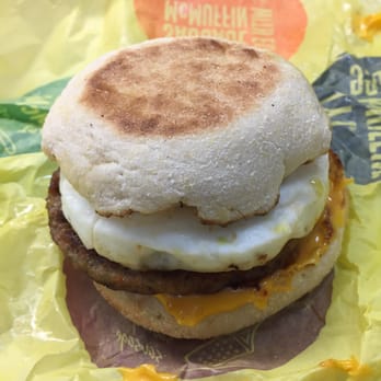McDonald's - Sausage McMuffin with Egg - Fast Food Near Me - Jacksonville, Florida