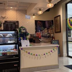 PJ's Coffee - Interior photo check out