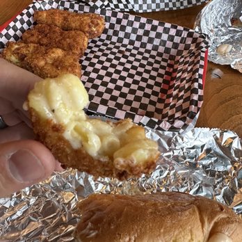 Biker Jim's Gourmet Dogs - Fried Mac 'n Cheese and The Sonoran Dog - Hot Dogs Near Me - Denver, Colorado Biker Jim's Gourmet Dogs - Fried Mac 'n Cheese and The Sonoran Dog - Hot Dogs Near Me - Denver, Colorado