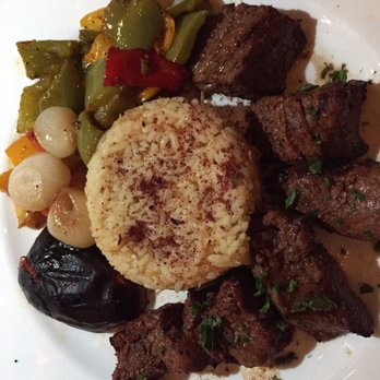 Cafe Santorini - Steak Brochette - Italian Near Me - Pasadena, California