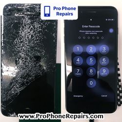 Pro Phone Repairs of Albuquerque - Repairing an iPhone SE broken screen in by Pro Phone Repairs of Albuquerque