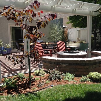 GardenWise Design - An inviting social area built to help you and your guests relax & re-energize is surrounded by waterwise plant choices. - Landscape Architects or Designers Near Me