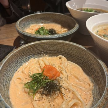 Udon Lab - Mentaiko Cream Udon - Noodles Near Me - New York, New York Udon Lab - Mentaiko Cream Udon - Noodles Near Me - New York, New York