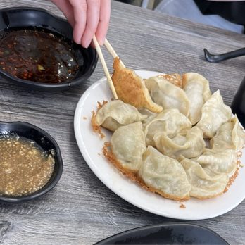 Qing Dao Bread Food - Pork and pickled cabbage pan fried dumplings - Chinese Near Me - Monterey Park, California Qing Dao Bread Food - Pork and pickled cabbage pan fried dumplings - Chinese Near Me - Monterey Park, California