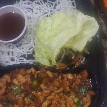 Pei Wei Asian Kitchen - Lettuce wraps, nit much lettuce and ridiculously small. Maybe enough for two bite size wraps. - Asian Fusion Near Me - Avondale, Arizona Pei Wei Asian Kitchen - Lettuce wraps, nit much lettuce and ridiculously small. Maybe enough for two bite size wraps. - Asian Fusion Near Me - Avondale, Arizona