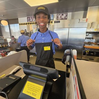 Waffle House - This young man Brian was very professional. He was very attentive and took our order promptly. - American Near Me - Acworth, Georgia Waffle House - This young man Brian was very professional. He was very attentive and took our order promptly. - American Near Me - Acworth, Georgia