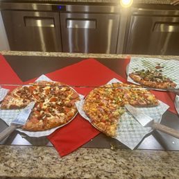 Sausage and Pepperoni, Garden Veggie Sausage and Pepperoni, Garden Veggie