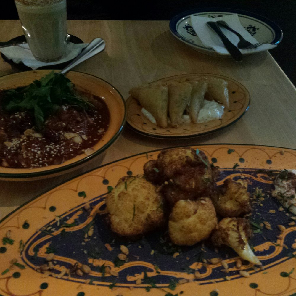 Mecca Bah - Chicken tagine, cauliflower  and BOREK! - Restaurants Near Me - Broadbeach, QLD