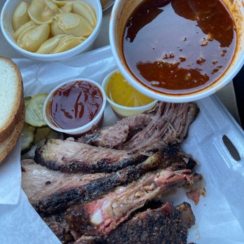 Stay Gold - 2 Way BBQ Combo Plate - Ribs and Brisket - Italian Near Me - Oakland, California Stay Gold - 2 Way BBQ Combo Plate - Ribs and Brisket - Italian Near Me - Oakland, California