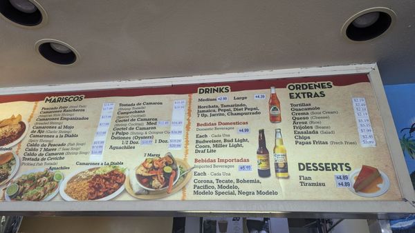 Menu photo 3 Taco Sinaloa Torrance, CA