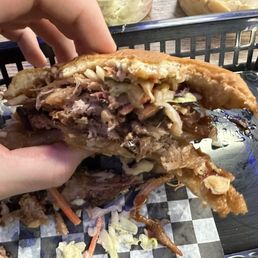 Pulled pork sandwich Pulled pork sandwich