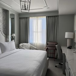 Hotel Monteleone - Upgraded signature room. Worth it