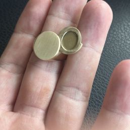 This is an antique locket ring that Stuart was able to fix in less than an hour. Very impressed.