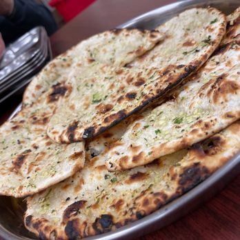 Punjabi Kitchen & Grocers - Garlic Naan - Indian Near Me - Madera, California