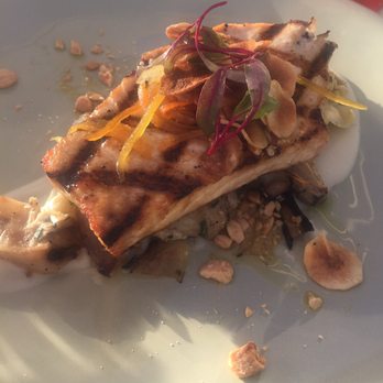 Driftwood Kitchen - The swordfish was spectacular. Great recommendation Isaac - Seafood Near Me - Laguna Beach, California