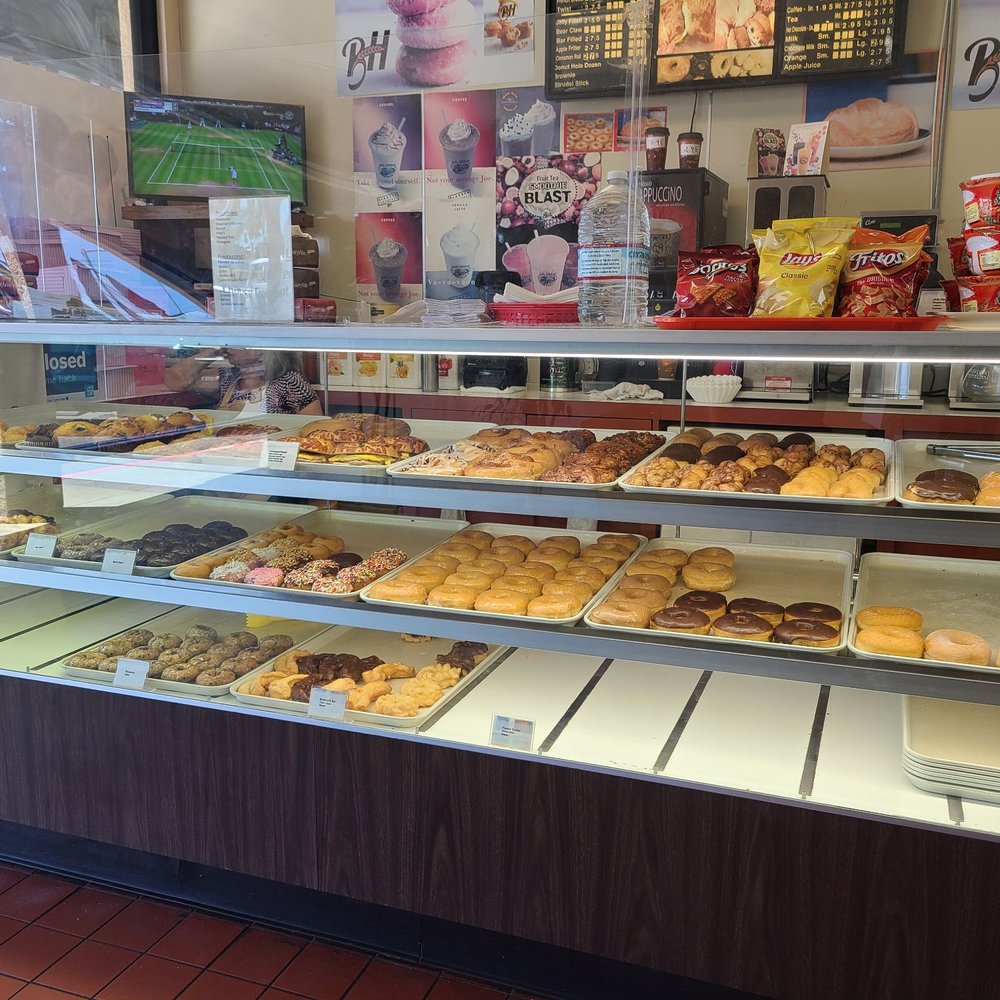 Donut Designs - Selection on a warm Saturday afternoon - 7/2023 - Donuts Near Me - San Leandro, California