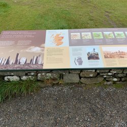 Stones of Callanish - Informational placard about the standing stones.