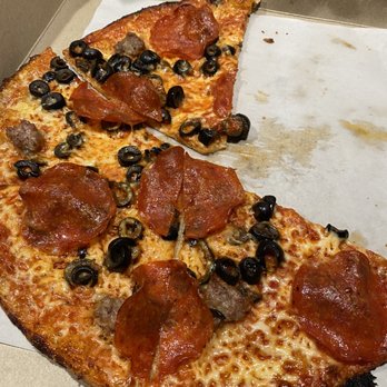 Colony Grill - Pepperoni, sausage and black olives - Pizza Near Me - Arlington, Virginia Colony Grill - Pepperoni, sausage and black olives - Pizza Near Me - Arlington, Virginia