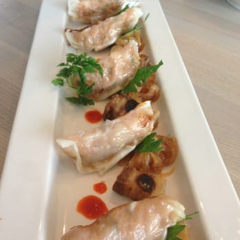 Miku - Spicy Shrimp and Pork Gyoza - Japanese Near Me - Vancouver, British Columbia