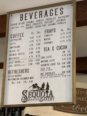 Menu photo 3 Sequoia Mountain Bakery Kernville, CA
