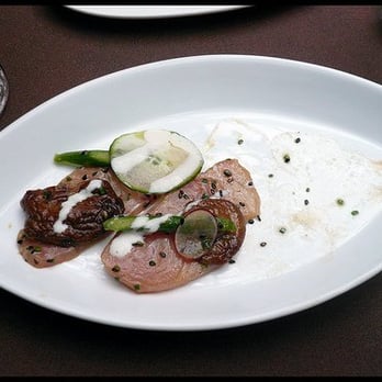 Traif - The yellowtail with asparagus and Meyer lemon. I ate this almost too fast to photograph. May be my favorite meal...ever - New American Near Me - Brooklyn, New York Traif - The yellowtail with asparagus and Meyer lemon. I ate this almost too fast to photograph. May be my favorite meal...ever - New American Near Me - Brooklyn, New York