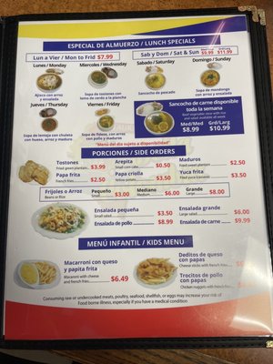 Menu photo 6 Mi Bella Colombia Tampa, FL