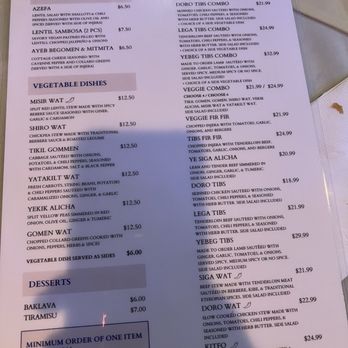 Blue Nile Restaurant - Menu - Ethiopian Near Me - Jamaica Plain, Massachusetts