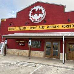 Rudy's "Country Store" and Bar-B-Q - Great BBQ and Great Breakfast Taco's !!!