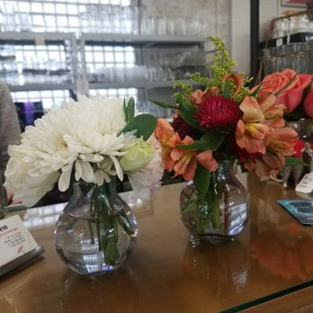 Flowergarden118 - These were made for my amazing clients over at Fuzzys Taco shop in Dwntn Denton, they matched the flowers to the color of hair that I did! - Florists Near Me - Denton, Texas