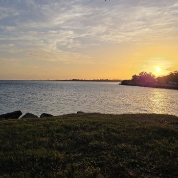 Foster Point - Memorial Day Sunset - Landmarks & Historical Buildings Near Me - Joint Base Pearl Harbor-Hickam, Hawaii