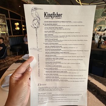 Kingfisher - Menu July 2025 - Vietnamese Near Me - San Diego, California Kingfisher - Menu July 2025 - Vietnamese Near Me - San Diego, California
