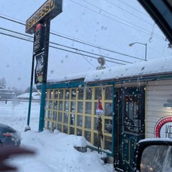 Hours get my coffee before hitting the road. The best coffee in Anchorage.