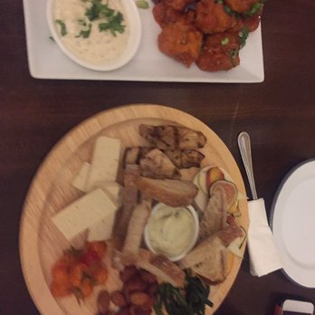 Veg Kitchen + Bar - Charcuterie board and cauliflower - Vegan Near Me - Sacramento, California Veg Kitchen + Bar - Charcuterie board and cauliflower - Vegan Near Me - Sacramento, California