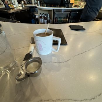 Benedict's - Black coffee with creamer - Breakfast & Brunch Near Me - Rochester, Minnesota Benedict's - Black coffee with creamer - Breakfast & Brunch Near Me - Rochester, Minnesota