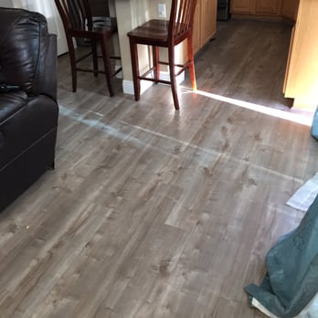 Vegas Flooring Direct - After- Laminate floors for open concept living/kitchen/dining - Flooring Near Me - Las Vegas, Nevada