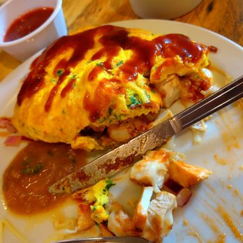 More Than Waffles - BBQ chicken omelette - Breakfast & Brunch Near Me - Encino, California More Than Waffles - BBQ chicken omelette - Breakfast & Brunch Near Me - Encino, California